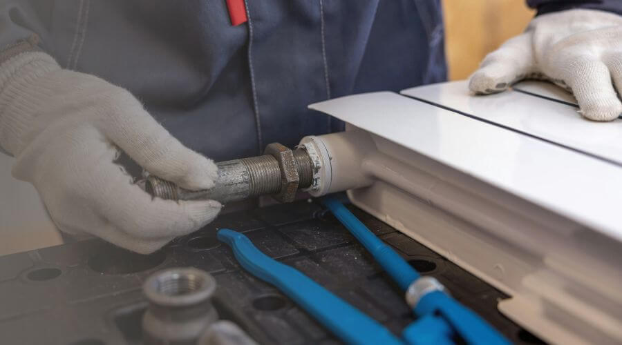 Professional water heater repair services in Menlo, GA